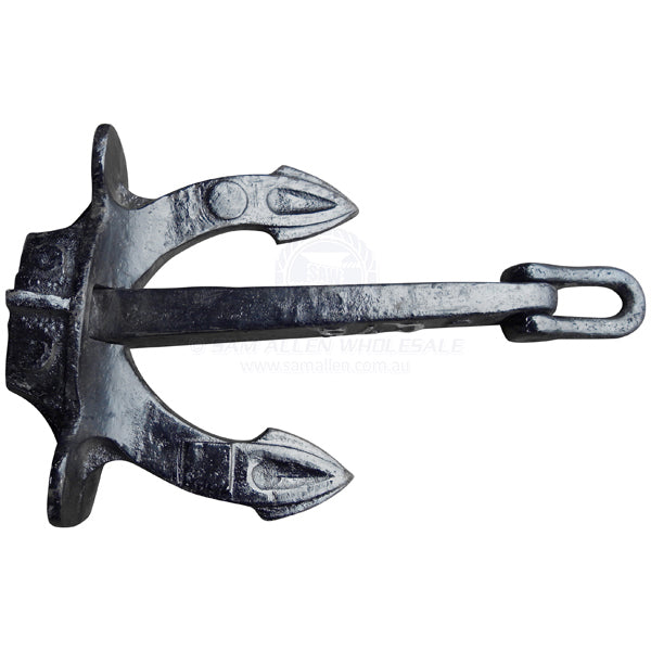 Anchor Halls Stockless style black oxide finish 125kg