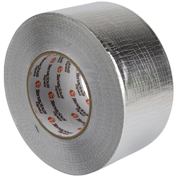 Tape aluminium foil 72mm x 50m - pack of 16 | Sam Allen