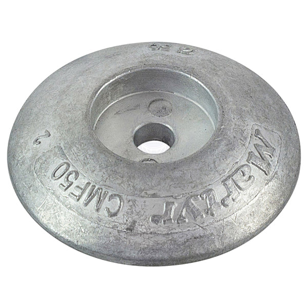 Anode zinc rudder 50mm diam pair