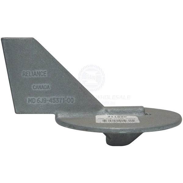 Anode zinc outboard Yamaha trim tab offset | Sam Allen