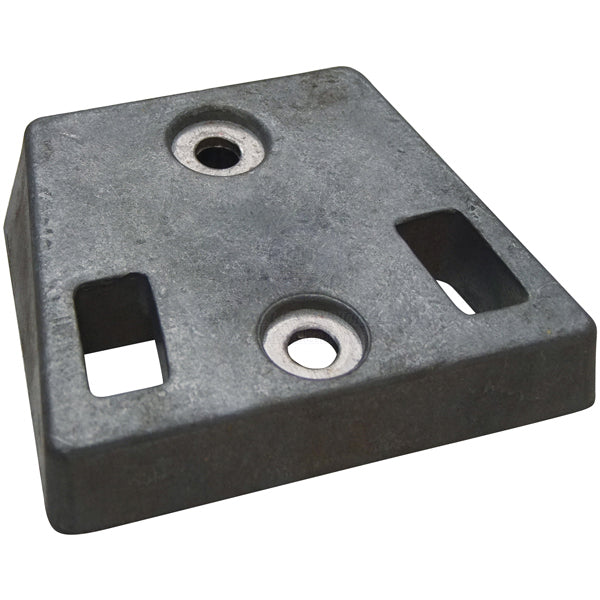 Anode zinc sterndrive OMC Cobra gimbal plate 112 x 108 x 46mm | Sam Allen