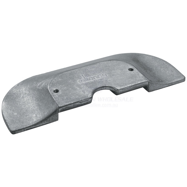 Anode zinc sterndrive Mercruiser Alpha cav plate 190 x 72 x 15mm | Sam Allen