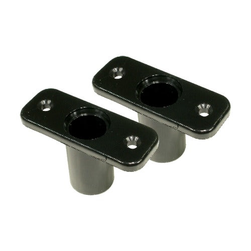 Rowlocks and Holders - Black Nylon