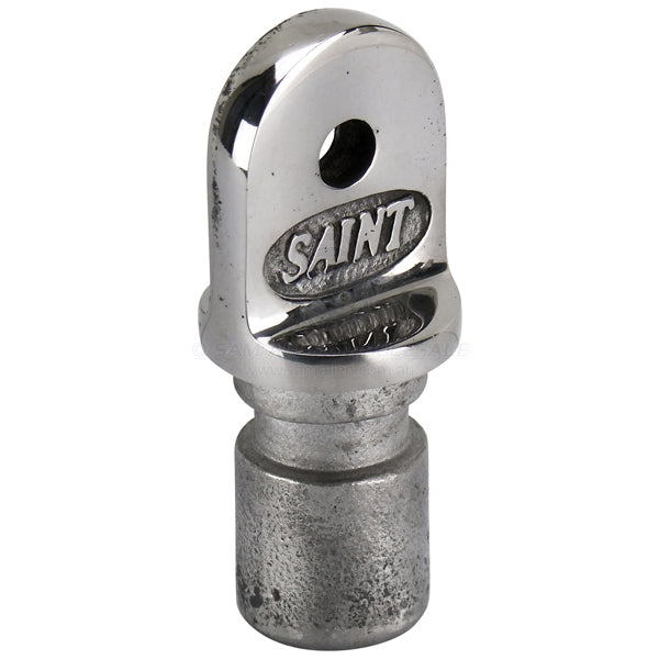 Canopy tube end 316G SS internal suit 19mm ID tube with 1/4 hole