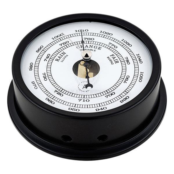 Barometer Autonautic Pacific 120mm easy fix base black aluminium