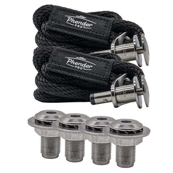 Phender Pro install kit HD OEM 3/8 inc 4 sockets & 2 pins c/w rope