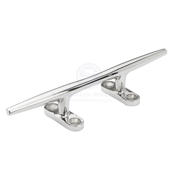 Cleat 316G cast SS open base light duty 200mm | Sam Allen