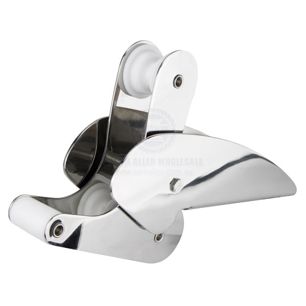 Bow roller Shark 316G SS 330mm