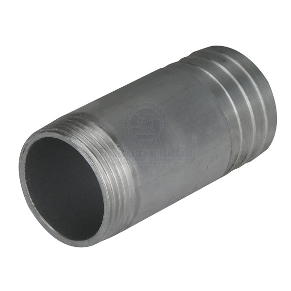 Hose tail alloy suit deck filler 1-1/2 UNFM x 1-1/2