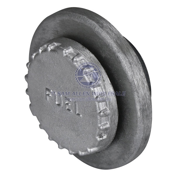 Deck filler alloy weld-in knurled cap no tail 1-1/2in UNF marked fuel | Sam Allen