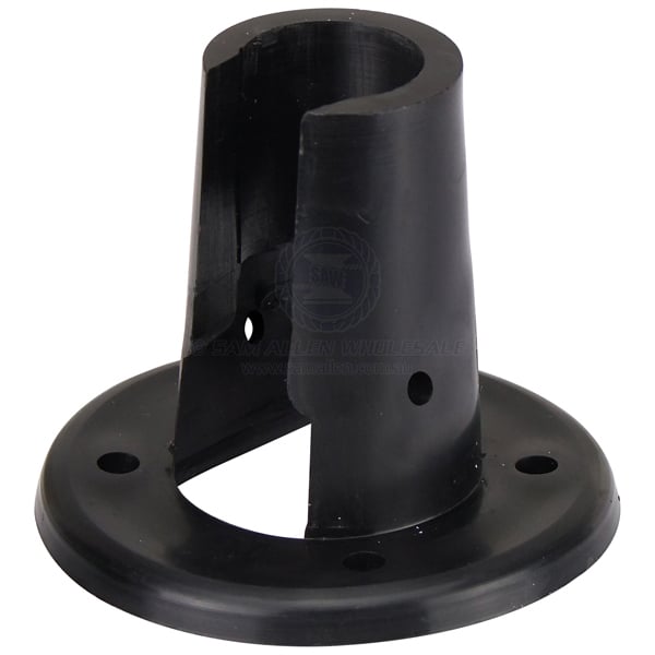 Seat leg bracket only nylon black suit 25mm OD tube - pack of 10 | Sam Allen
