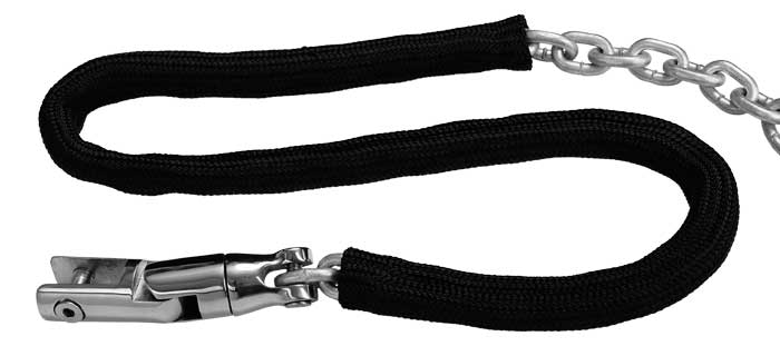 Viper Chain Sock To Suit 6mm Shortlink Chain - 10 Mtrs To Suit Rapid Winch - Black