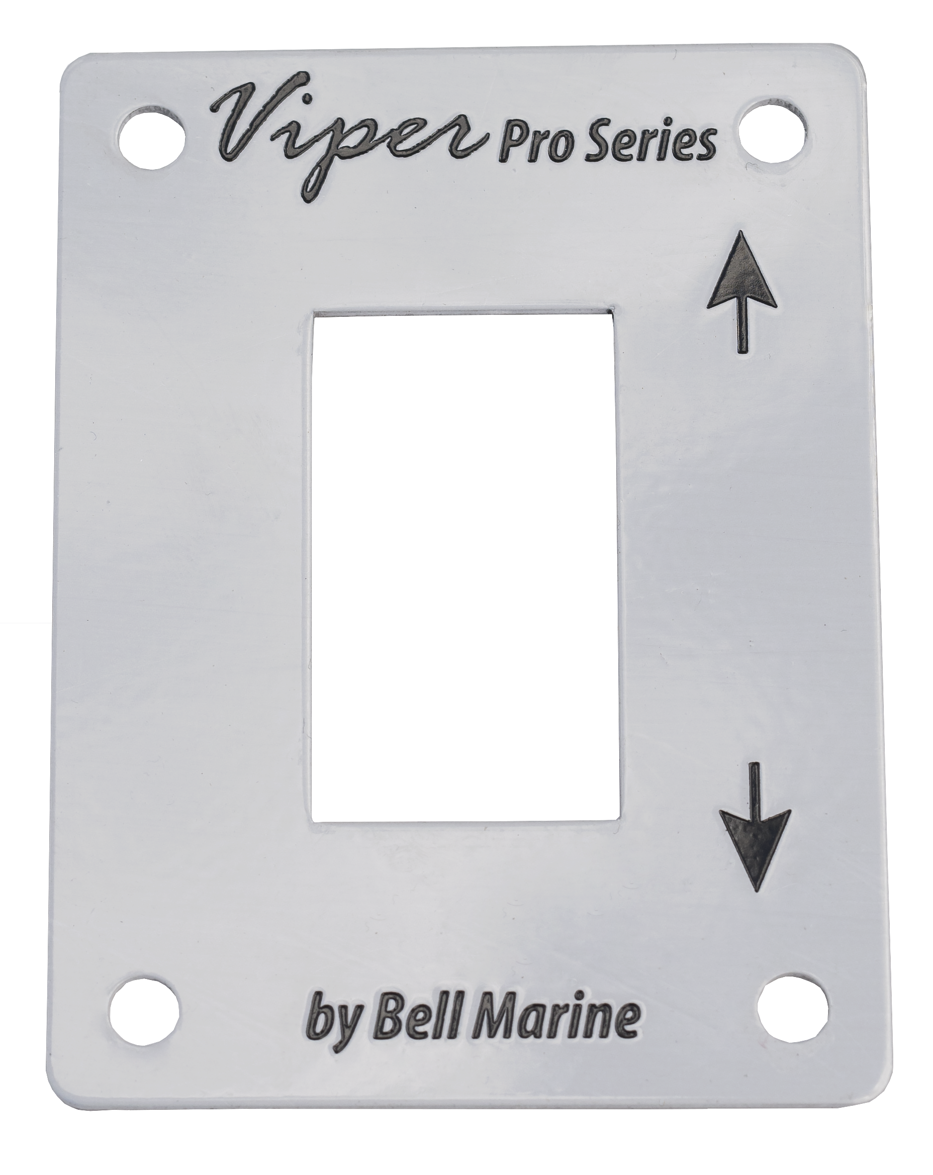 Aluminium Face Plate For Single Led Rocker Switch