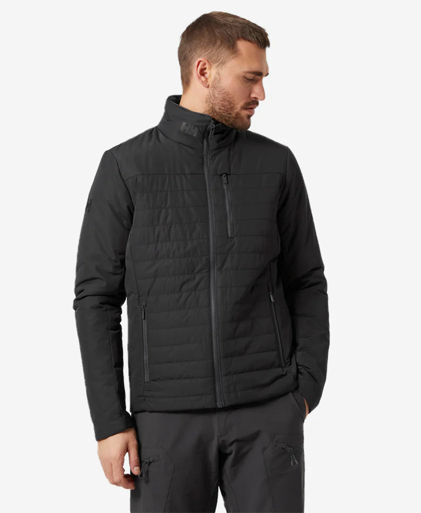 HELLY HANSEN CREW INSULATOR JACKET 2.0- EBONY