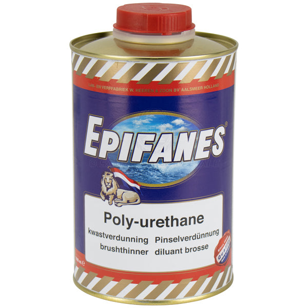 Epifanes Brush Thinner suit 2-pack polyurethane varnishes 1 litre | Sam Allen