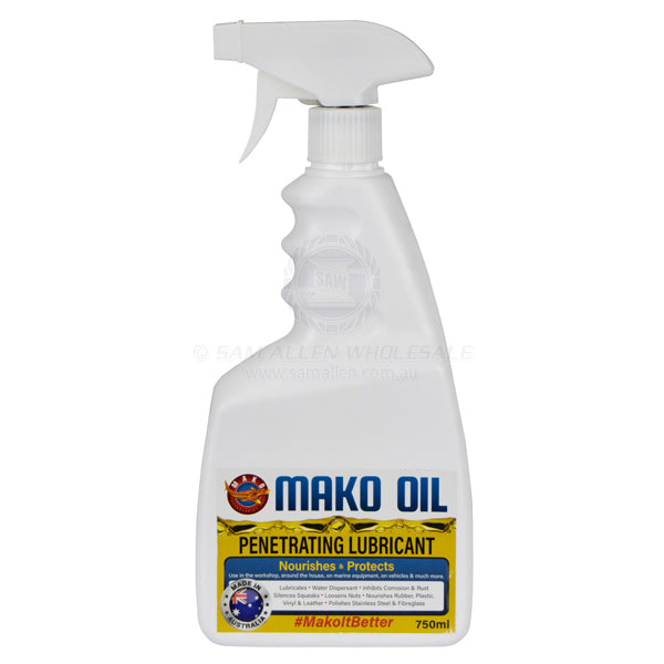 Mako oil penetrating lubricant 750ml trigger