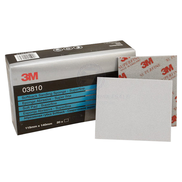 3M Softback Sanding Pad 03809 fine - pack of 20 | Sam Allen