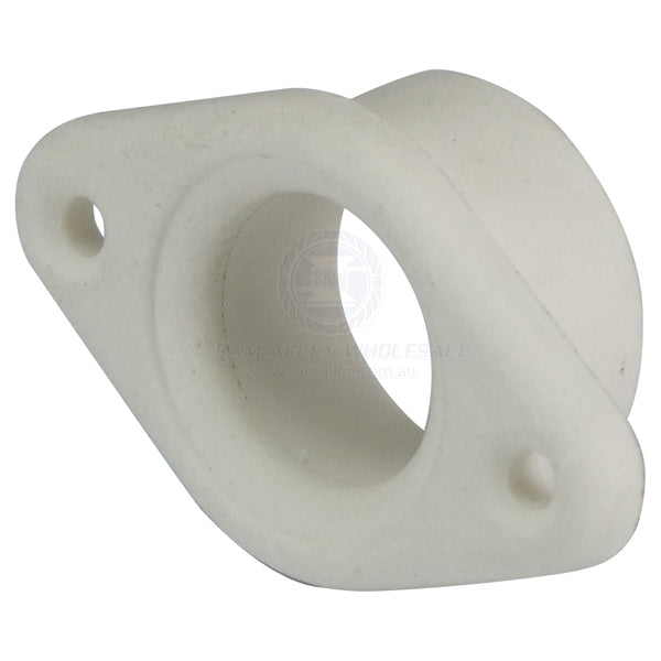 Deck bush white nylon 28mm cutout 19mm ID | Sam Allen