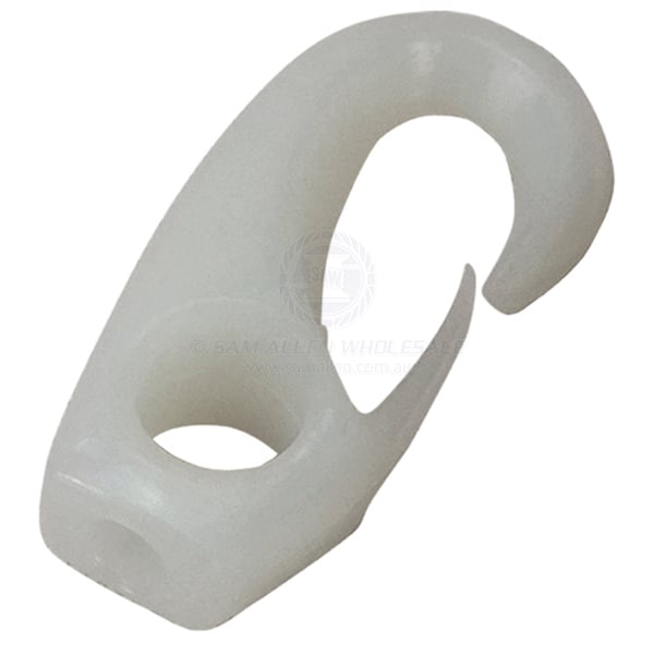 Hook nylon shock cord suit 4-5mm white | Sam Allen