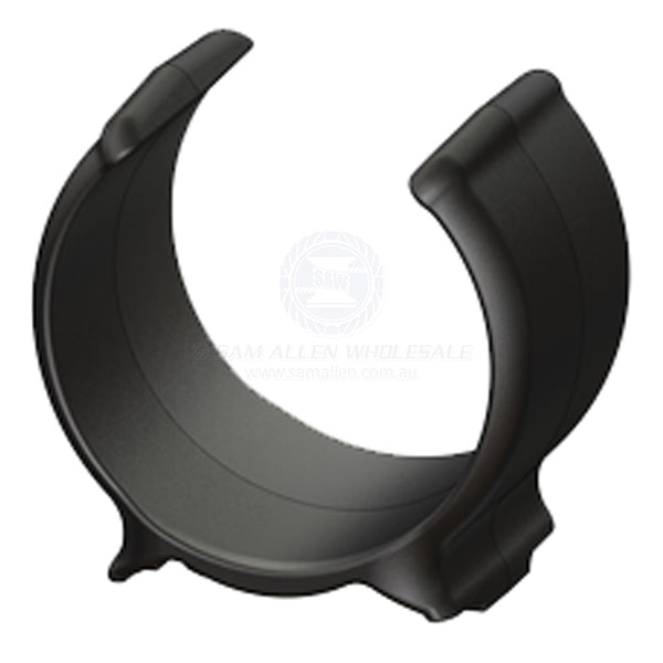 Tube clip top Trudesign black 38mm - pack of 5