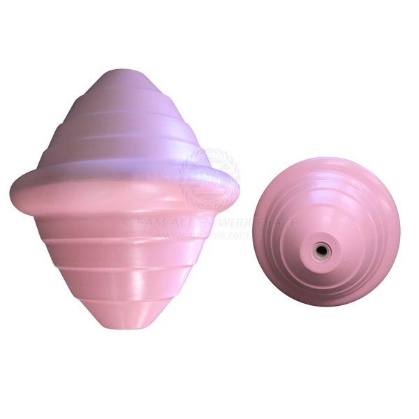 Buoy polyethylene 600mm beehive foam filled pink | Sam Allen