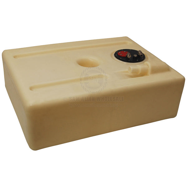 Fuel tank polyethylene with stepped filler port 128l 850 x 650 x 317mm