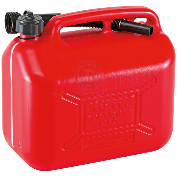 FUEL JERRY CAN 10L RED