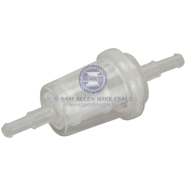 Fuel filter in-line disposable with straight tails suit 6/8mm ID | Sam Allen