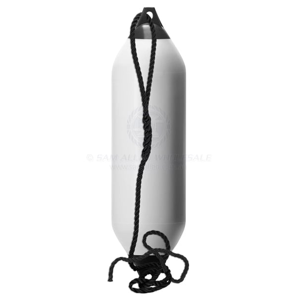 Fender kit Castro HD F4 white with black tip incl 2m laid poly rope | Sam Allen