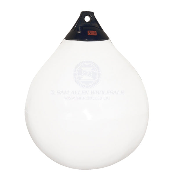 Fender / buoy Castro HD A2 white with black tip 490 x 340mm