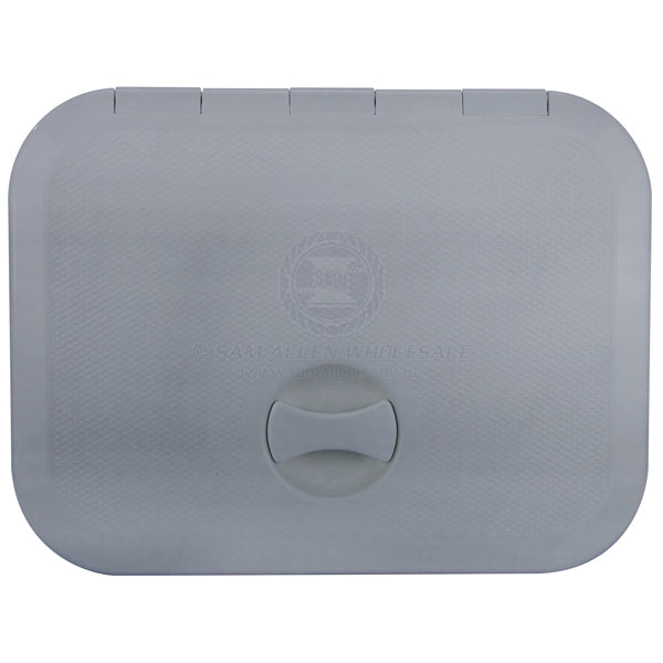 Hatch access Europa grey ASA plastic 375 x 280mm | Sam Allen