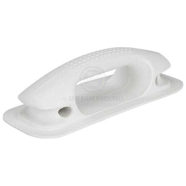 Inflatable dinghy snap davit pad / handle white PVC | Sam Allen