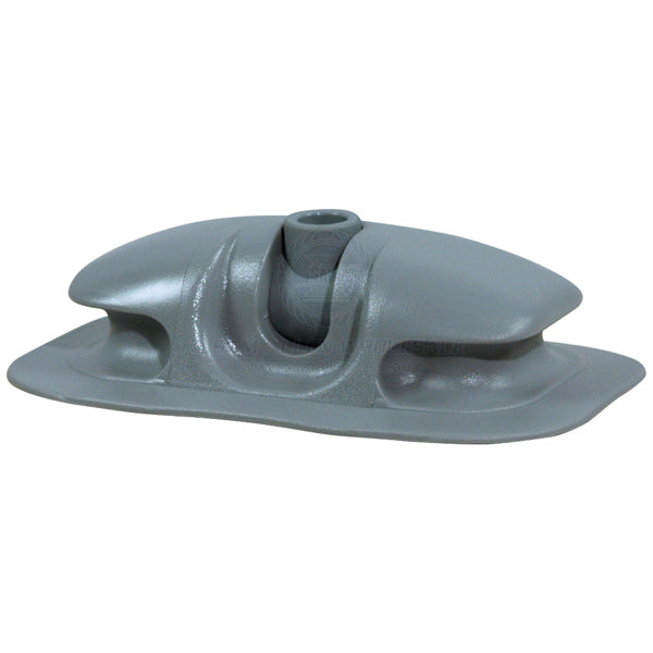 Inflatable dinghy rowlock mount rubber tilting 12mm ID light grey | Sam Allen