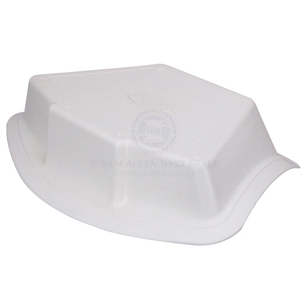 Inflatable dinghy bow step PVC 460 x 340mm white
