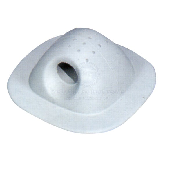Inflatable dinghy rope guide rubber 12mm ID grey | Sam Allen