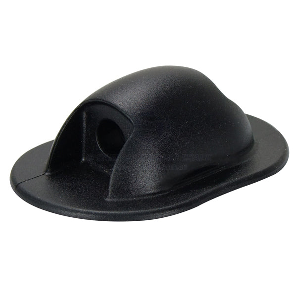Inflatable dinghy rope end stop PVC 12mm ID black | Sam Allen