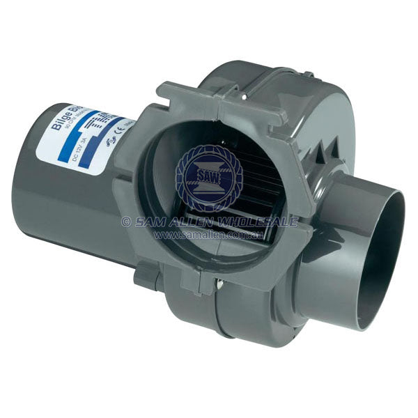 Bilge blower TMC flange mount with bracket 12v suit 76mm ID hose | Sam Allen