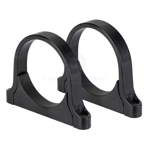 Mounting bracket Trudesign black suit 1-1/4 & 1-1/2 ball valve-pair