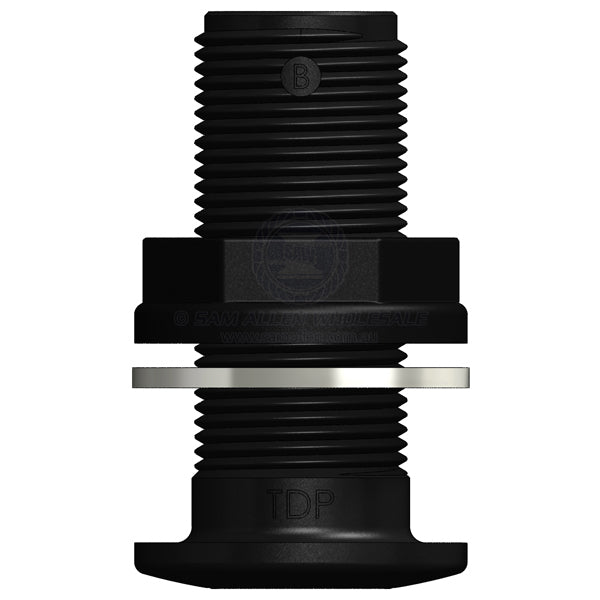 Skin fitting Trudesign black full thread 3/4 BSPM | Sam Allen