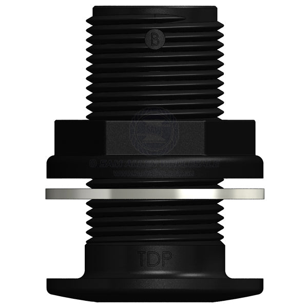 Skin fitting Trudesign black full thread 1 BSPM | Sam Allen