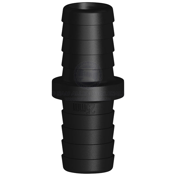 Hose joiner Trudesign black straight 1 x 1 | Sam Allen