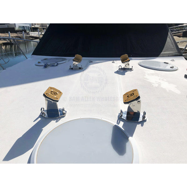 Aqua Chocks foredeck mount complete kit
