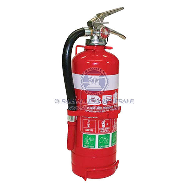 Fire extinguisher 2.5kg 3A:40B:E | Sam Allen