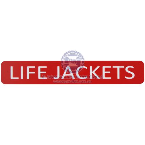 Safety Sign - Lifejackets
