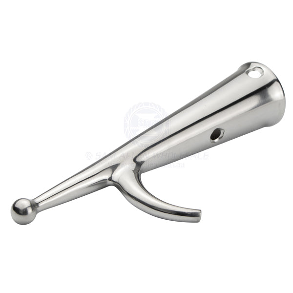 Boat hook head 316G SS single suit 35mm tapered handle | Sam Allen