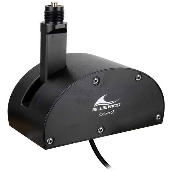 Bluewing antenna mount Cobia 58 12-24v switched black with cable