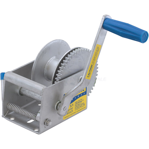 Winch trailer Atlantic 5:1 500kg line pull no cable | Sam Allen
