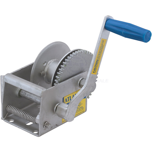 Winch trailer Atlantic 5:1/1:1 700kg line pull no cable | Sam Allen