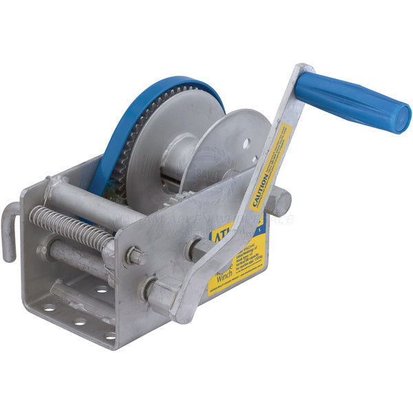Winch trailer Atlantic 15:1/5:1/1:1 1500kg line pull no cable | Sam Allen