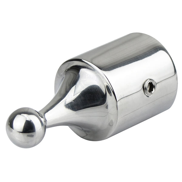 Canopy ball joint connector SS external straight suit 1 OD tube | Sam Allen